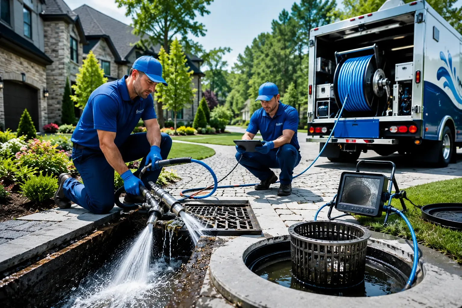 Local outdoor drain cleaning professionals in Grabill, IN